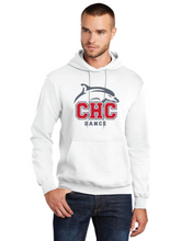 Fleece Pullover Hooded Sweatshirt / White / Cape Henry Collegiate Dance