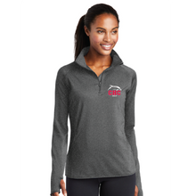 Ladies Sport-Wick Stretch 1/2-Zip Pullover / Grey Heather  / Cape Henry Collegiate Golf