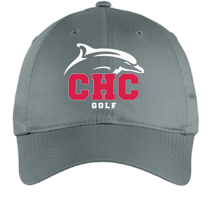 Unstructured Twill Cap / Dark Grey  / Cape Henry Collegiate Golf
