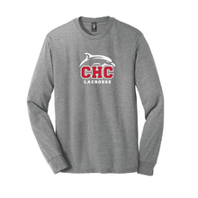 Perfect Tri Long Sleeve Tee / Grey Frost / Cape Henry Collegiate Lacrosse