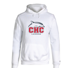 Core Fleece Pullover Hooded Sweatshirt / White / Cape Henry Collegiate Lacrosse