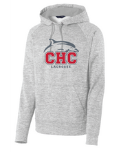 Electric Heather Fleece Hooded Pullover / Silver / Cape Henry Collegiate Lacrosse