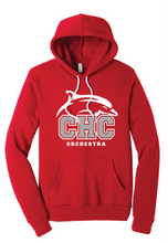 Unisex Sponge Fleece Hoodie / Red / Cape Henry Collegiate Orchestra