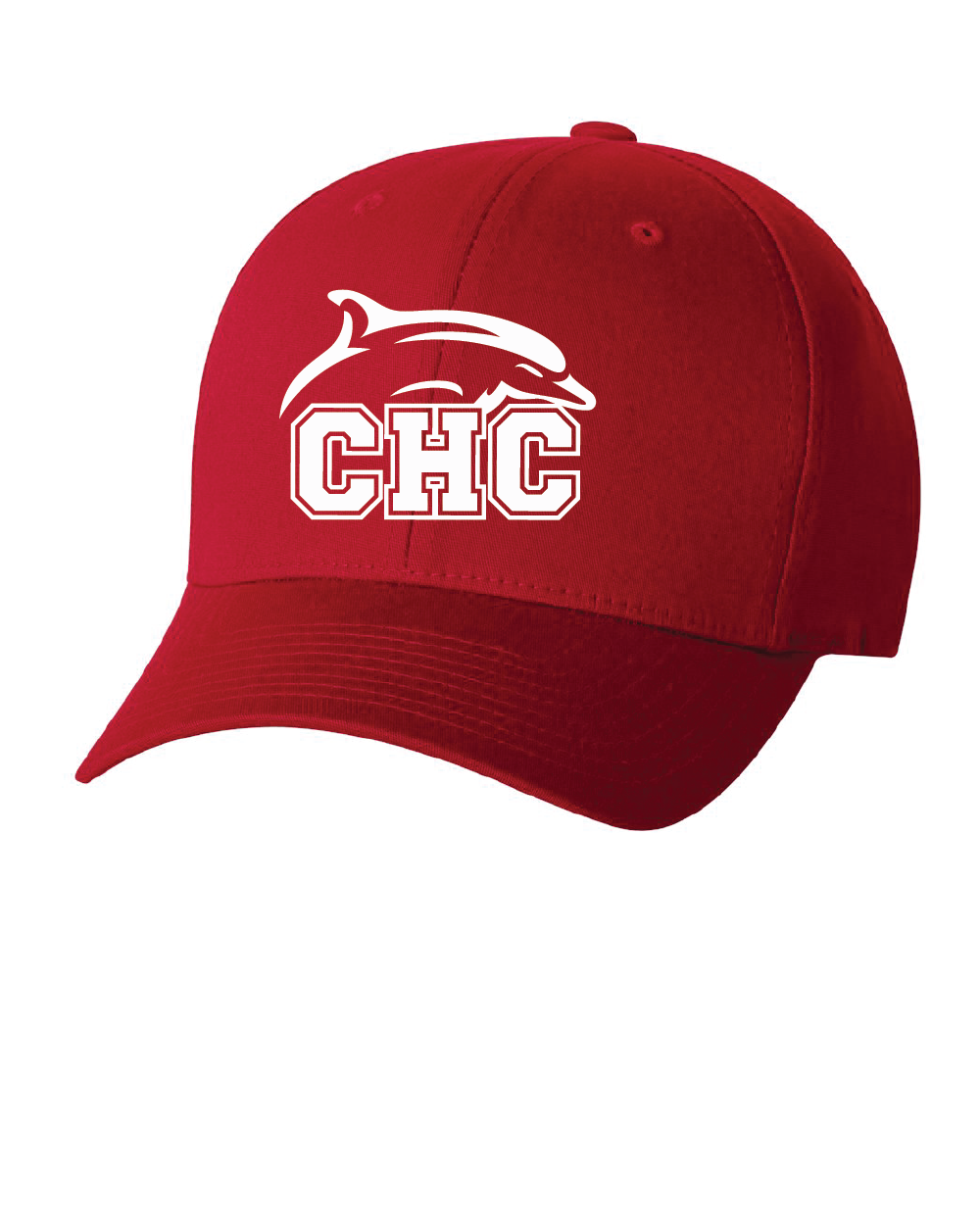 V-Flex Twill Cap / Red / Cape Henry Collegiate Softball
