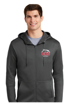 Full-Zip Fleece Hoodie / Anthracite / Cape Henry Collegiate Softball