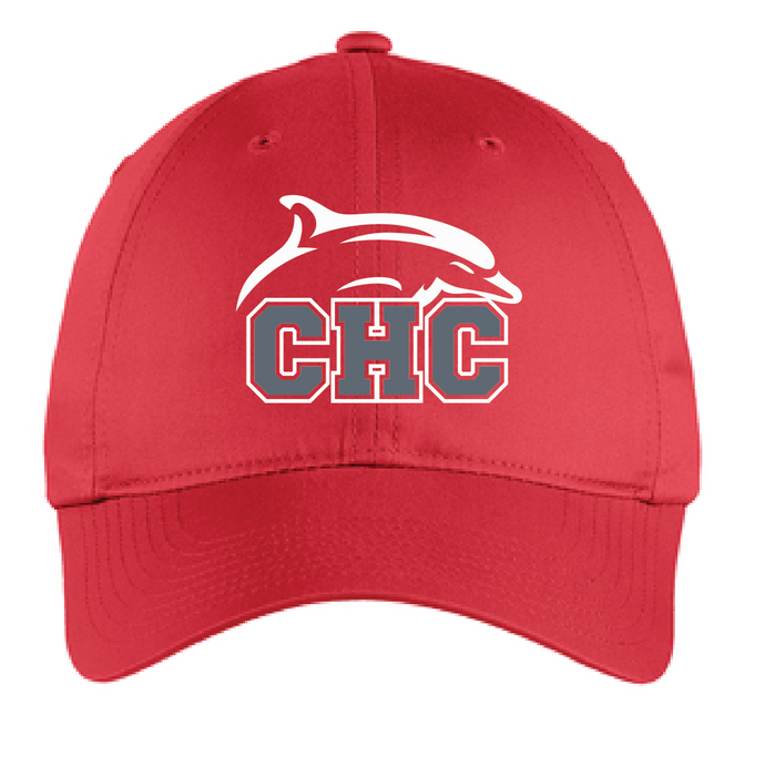 Unstructured Twill Cap / Gym Red / Cape Henry Collegiate Softball