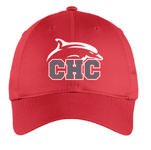 Unstructured Twill Cap / Gym Red / Cape Henry Collegiate