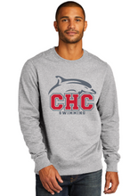 Fleece Crewneck Sweatshirt / Athletic Heather / Cape Henry Swimming