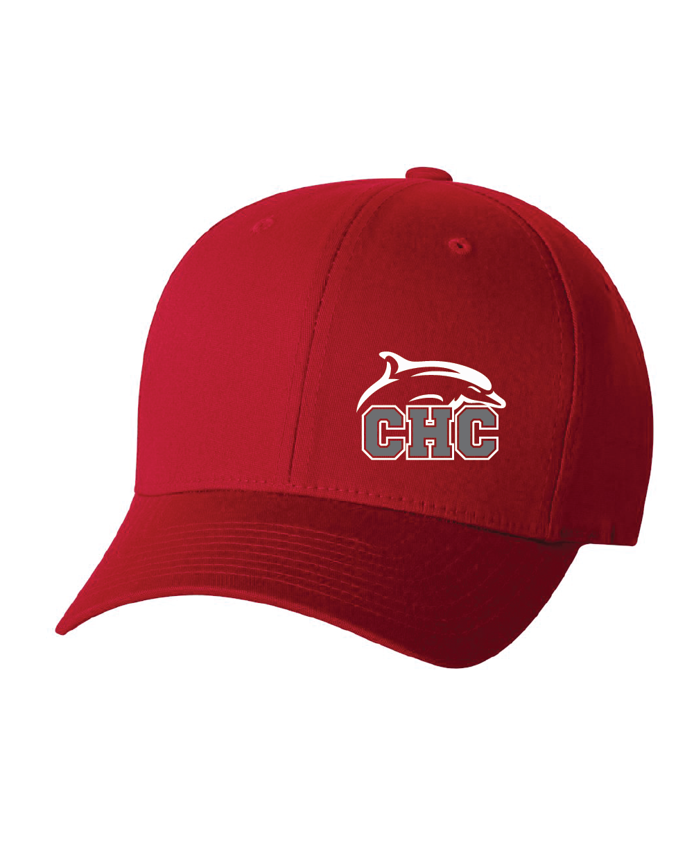 V-Flex Twill Cap / Red / Cape Henry Collegiate