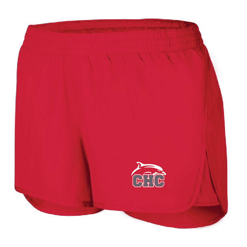 Women's Wayfarer Shorts / Red / Cape Henry Collegiate Tennis