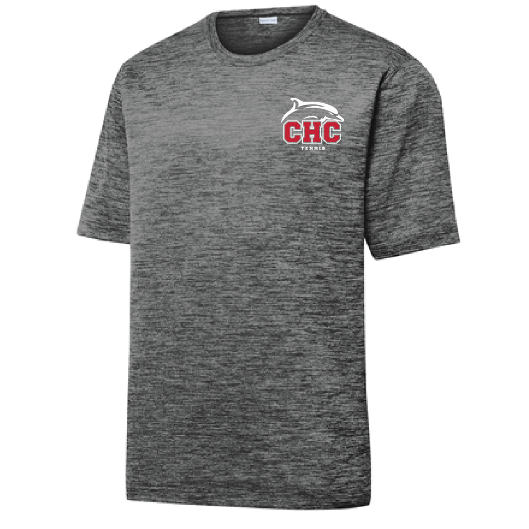 Electric Heather Tee / Black Grey / Cape Henry Collegiate Tennis