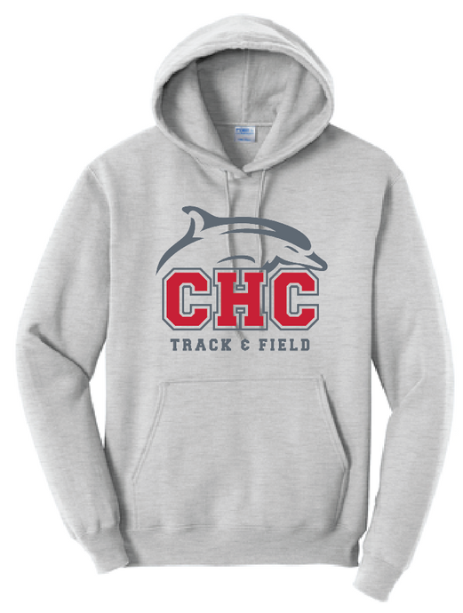 Fleece Hooded Sweatshirt / Ash / Cape Henry Track & Field