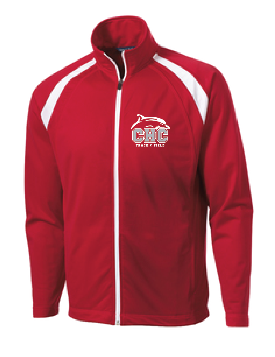 Tricot Warm Up Jacket / True Red & White / Cape Henry Track Tricot Warm Up Jacket / True Red & White / Cape Henry Track