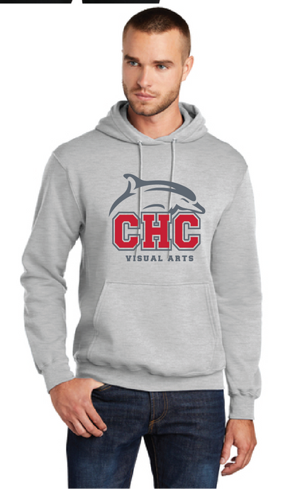 Core Fleece Hoodie / Ash Grey / Cape Henry Collegiate Visual Arts