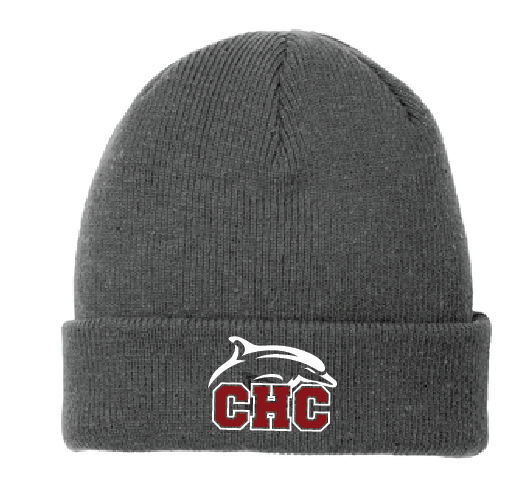 Speckled Beanie / Graphite/ Black / Cape Henry Collegiate Wrestling