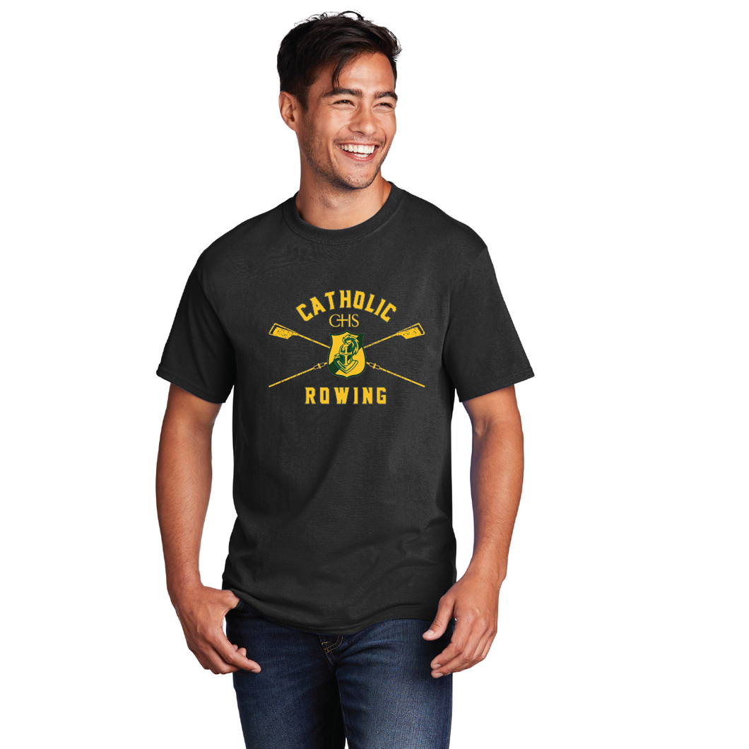 Core Cotton Tee / Black / Catholic High School Rowing Team