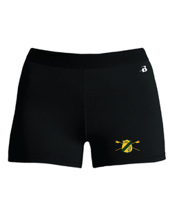 Girls' Pro-Compression Shorts / Black / Catholic High School Rowing Team