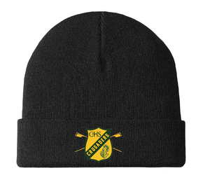 Knit Cuff Beanie / Black / Catholic High School Rowing Team