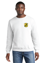 Core Fleece Crewneck Sweatshirt / White / Catholic High School Rowing Team