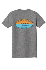 Triblend Soft Style Short Sleeve Tee / Grey Frost / CVC Rowing
