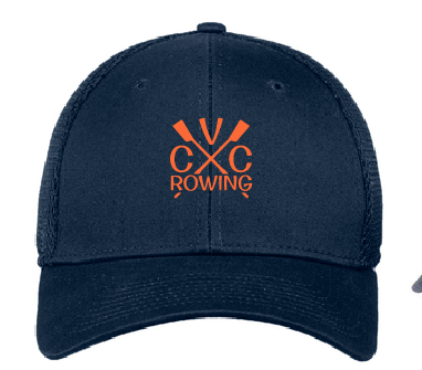 New Era Stretch Mesh Cap / Navy / CVC Rowing