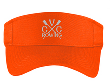 PosiCharge RacerMesh Visor / Neon Orange / CVC Rowing