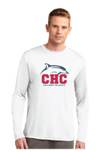 Long Sleeve Performance Tee (Youth & Adult) / White / Cape Henry Collegiate