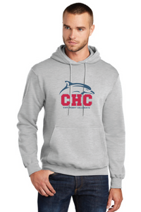 Core Fleece Pullover Hooded Sweatshirt (Youth & Adult) / Ash / Cape Henry Collegiate