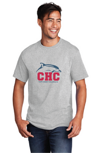 Core Cotton Tee (Youth & Adult) / Athletic Heather / Cape Henry Collegiate