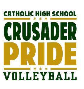 3" Sticker / Catholic High School Volleyball