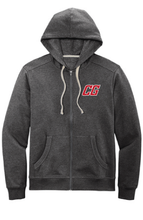 Full-Zip Hoodie / Black / Center Grove Soccer