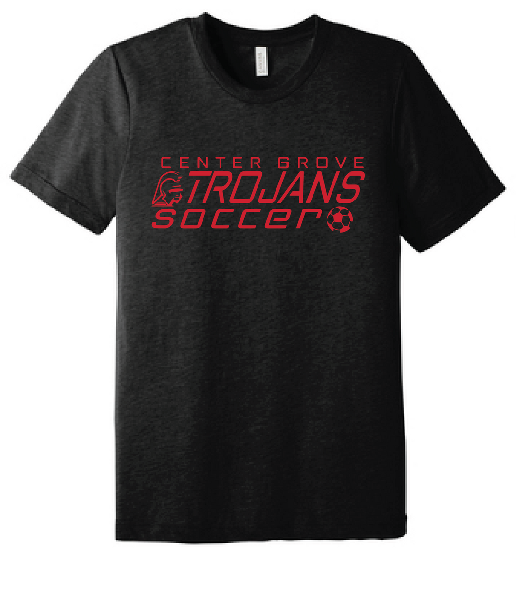 Perfect Tri Tee / Black / Center Grove Soccer