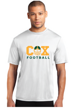 Performance Tee / White / Cox High School Football