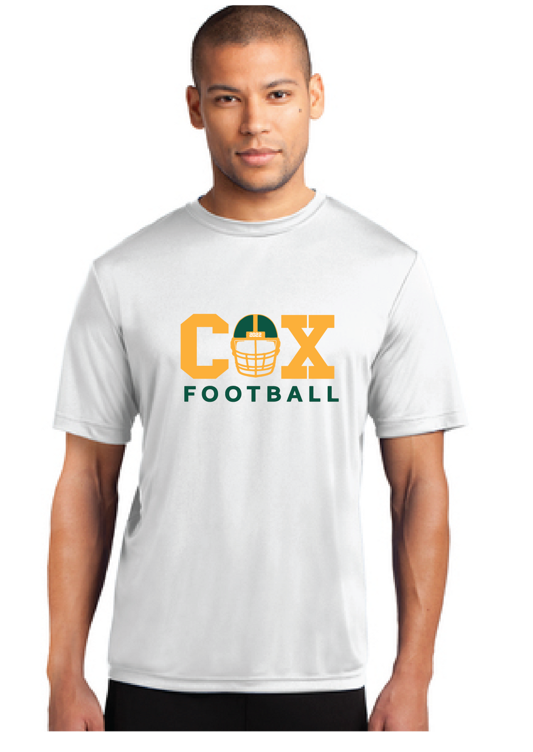 Performance Tee / White / Cox High School Football