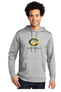 Performance Fleece Pullover Hooded Sweatshirt / Silver / Cox High School Football