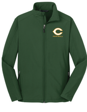 Core Soft Shell Jacket / Forest Green / Cox High School Football