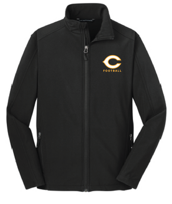 Core Soft Shell Jacket / Black / Cox High School Football