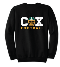 Essential Fleece Crewneck Sweatshirt / Black / Cox High School Football