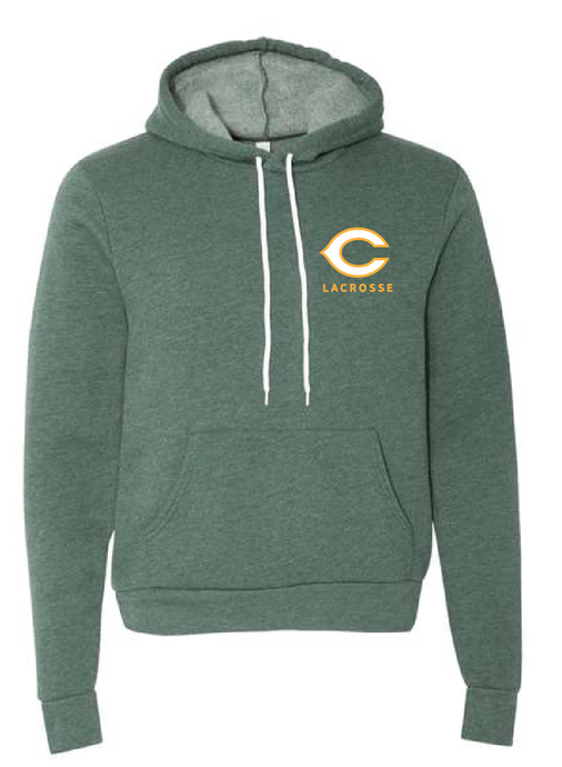 Sponge Fleece Hoodie / Heather Forest / Cox High School Lacrosse