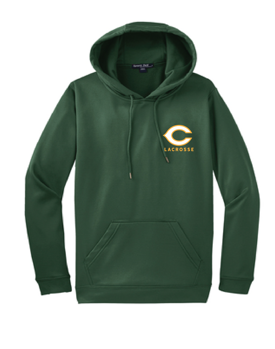 Fleece Hooded Pullover / Forest Green / Cox High School Lacrosse