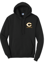 Core Fleece Pullover Hooded Sweatshirt / Black / Cox High School Lacrosse