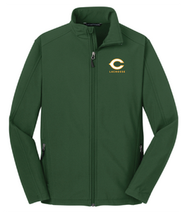 Core Soft Shell Jacket / Forest Green / Cox High School Lacrosse