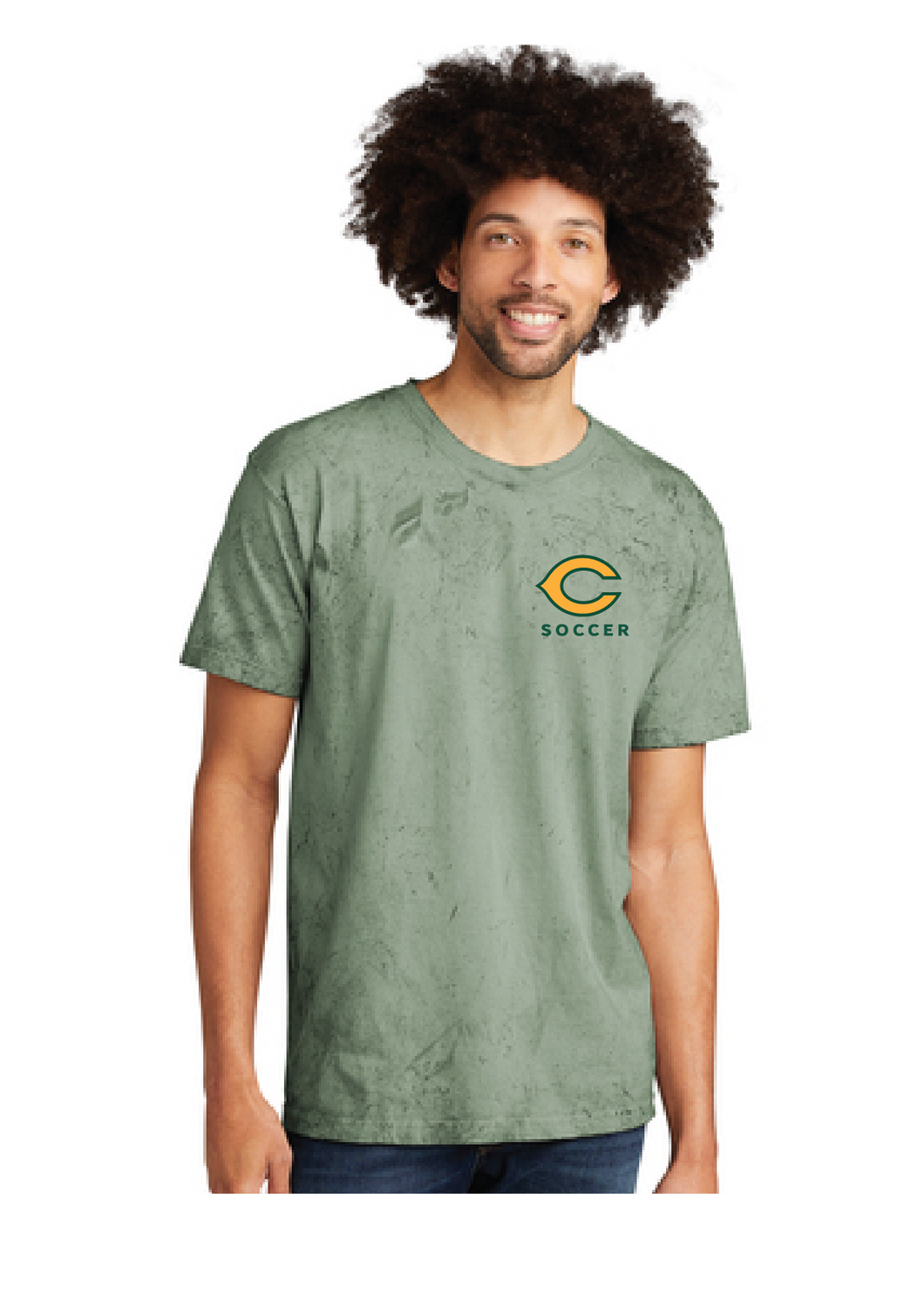 Colorblast Heavyweight T-Shirt / Fern / Cox High School Soccer
