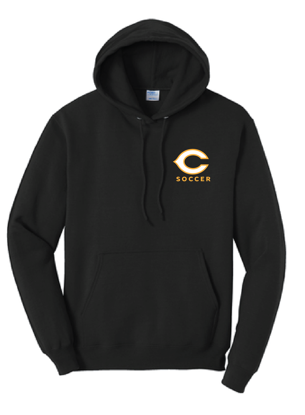 Core Fleece Pullover Hooded Sweatshirt / Black / Cox High School Soccer