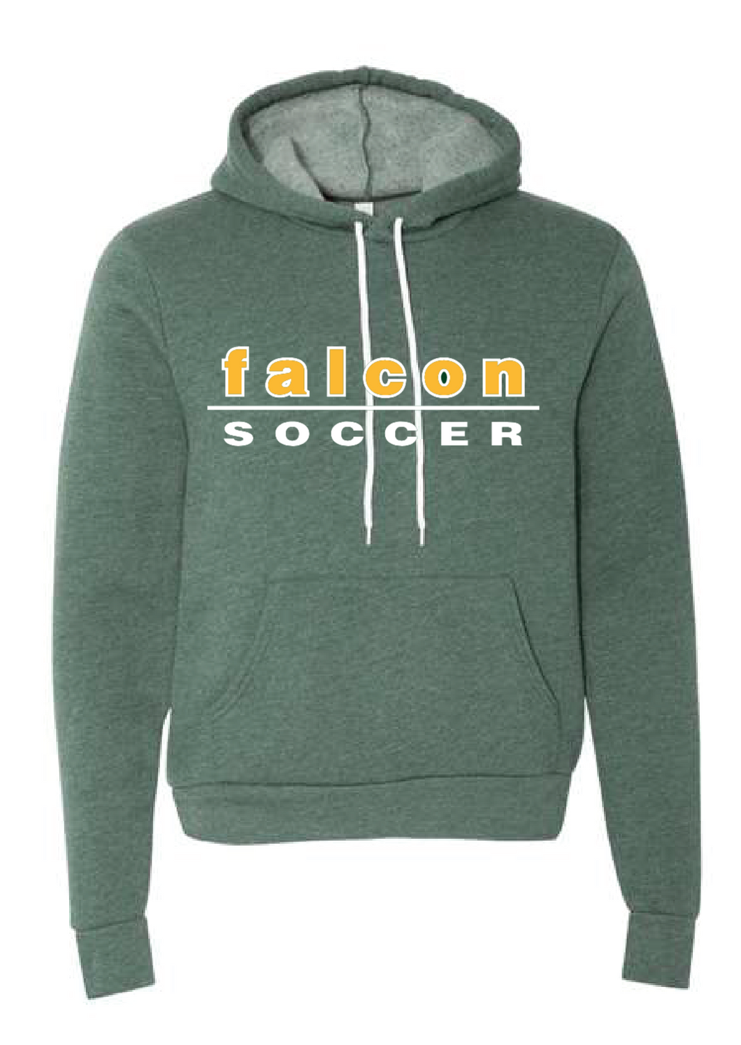 Unisex Sponge Fleece Pullover Hoodie / Heather Forest / Cox High School Girls Soccer