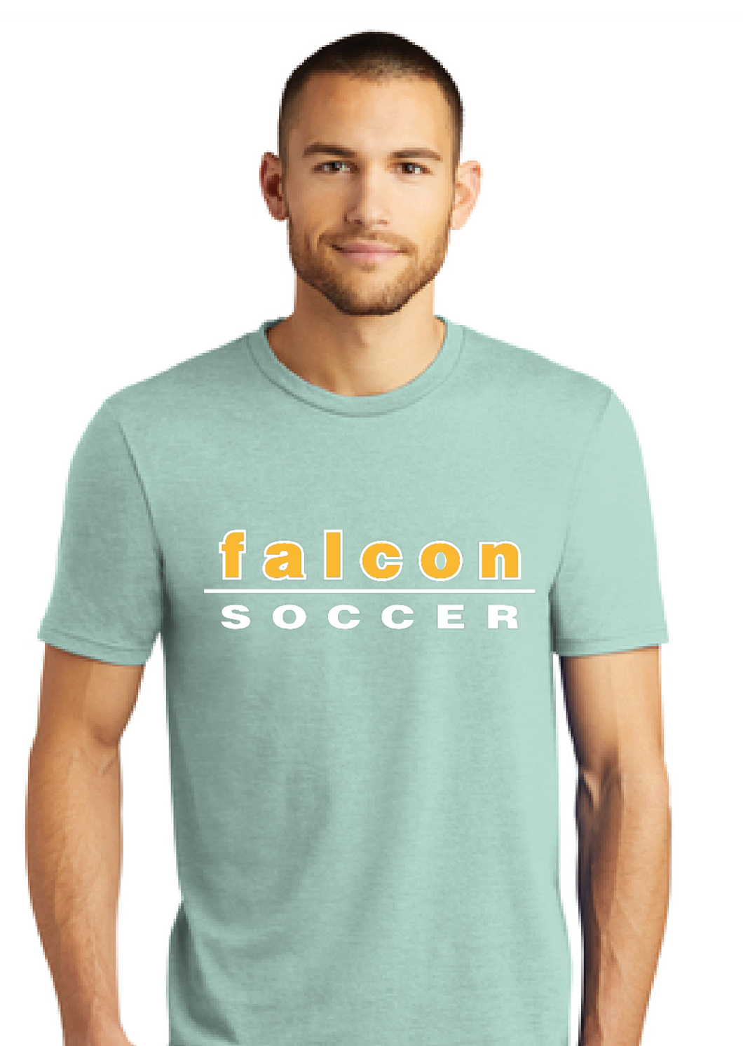 Triblend Softstyle Tee / Heathered Dusty Sage / Cox High School Girls Soccer