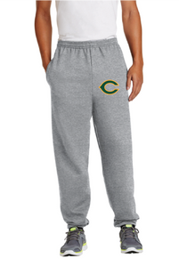 Essential Fleece Sweatpant with Pockets / Athletic Heather / Cox High School Softball