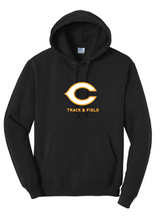 Core Fleece Pullover Hooded Sweatshirt / Black / Cox High School Track and Field