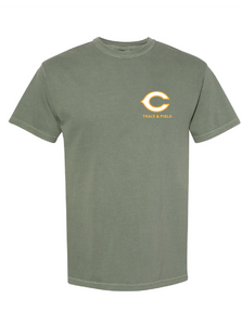 Garment-Dyed Heavyweight T-Shirt / Moss / Cox High School Track and Field