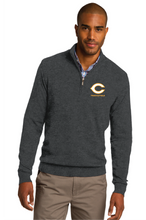 1/2-Zip Sweater / Charcoal Heather / Cox High School Track and Field